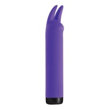 Вібратор S Pleasures Bullets Amethyst, фіолетовий, з двома відростками, 10 режимів, діаметр 2,8 см