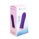 Віброкуля S Pleasures Bullets Twist & Shout Purple, фіолетова, ребриста поверхня, 10 режимів