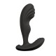 Вібромасажер простати S Pleasures Premium Cozy, чорний, з рельєфною головкою, 10 режимів