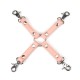 Хрестовина для фіксації Liebe Seele Dark Candy Pink Hogtie