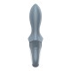 Анальний надувний вібратор Satisfyer Air Pump Booty 1, гнучкий стовбур
