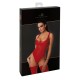 Боді Noir Handmade F352 Red powerwetlook body - XXL