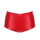 Шорти Noir Handmade F356 Red powerwetlook shorts - XL