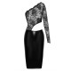 Платье Noir Handmade F339 Assymetrical dress - S