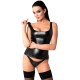 Топ Noir Handmade F346 Powerwetlook top - 3XL