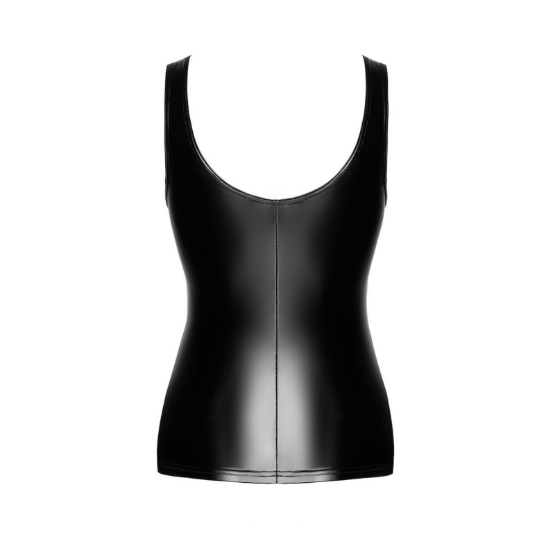 Топ Noir Handmade F346 Powerwetlook top - 3XL