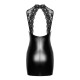 Сукня Noir Handmade F343 Powerwetlook and lace mini skirt - S