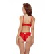Комплект Passion DENELIA SET red XXL/XXXL