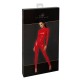 Комбинезон Noir Handmade F353 Red powerwetlook overall - XL