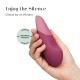 Мінівібратор Womanizer Vibe Dusky Pink, 3 авторежими + 10 рівнів інтенсивності