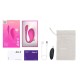 Смарт-віброяйце We-Vibe Jive 2 Electric Pink, пульт ДК, до 4 годин роботи