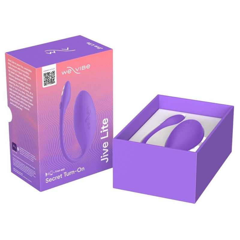 Смарт-віброяйце We-Vibe Jive Lite Purple, невеликий розмір