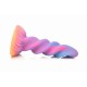 Фентезійний фалоімітатор Creature Cocks Glow-in-the-Dark Unicorn Dildo, світиться в темряві, 20,6 см