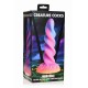 Фентезійний фалоімітатор Creature Cocks Glow-in-the-Dark Unicorn Dildo, світиться в темряві, 20,6 см