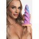 Фентезійний фалоімітатор Creature Cocks Glow-in-the-Dark Unicorn Dildo, світиться в темряві, 20,6 см