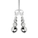 Затискачі для сосків та клітора Bedroom Fantasies: Nipple and Clitoris Clamps - Silver