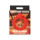 Ерекційне кільце – дракон Creature Cocks Rise of the Dragon Silicone Penis Ring – Red, діаметр 4 см