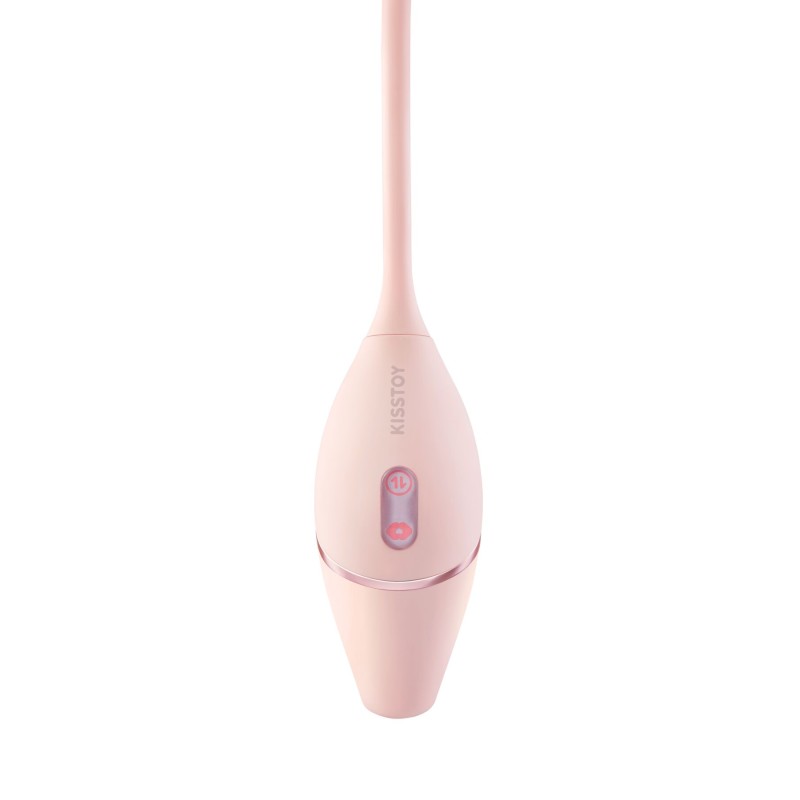 Пульсатор з вакуумним стимулятором KISSTOY Cathy III Pink, 5 режимів вакууму, 10 режимів пульсації