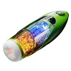 Смарт-мастурбатор BANANASOME ROCKET X7, вібрації, стискання, імітація фрикцій, підігрів
