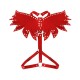 Жіноча портупея Art of Sex - Wings червона XS-M, екошкіра