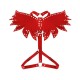 Жіноча портупея Art of Sex - Wings червона L-2XL, екошкіра
