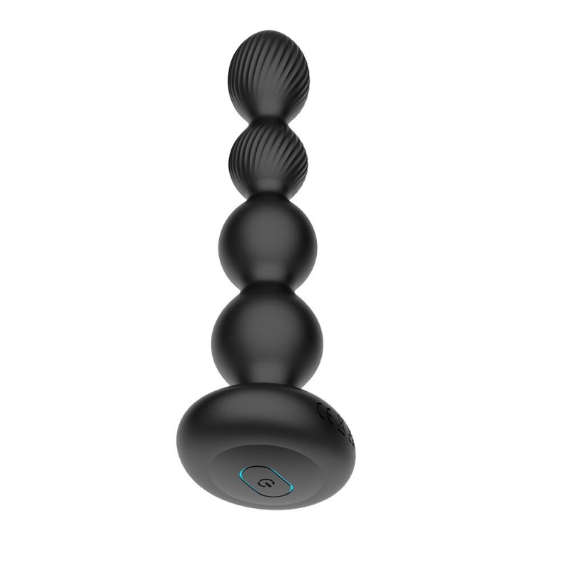 Анальний віброротатор Nexus Tornado Probe Edition Large, діаметр 4,5 см, вібрація + ротація, пульт ДУ