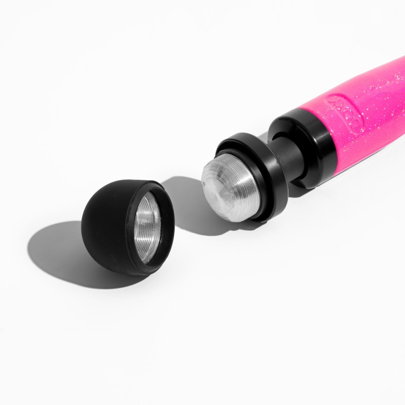 Вібромасажер DOXY Die Cast 3R Hot Pink, дуже потужний, перезаряджуваний, металевий корпус