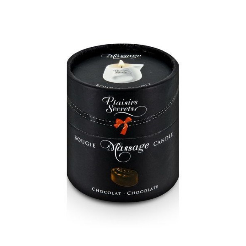 Розпродаж!!! Масажна свічка Plaisirs Secrets Chocolate 80 мл (термін 03.2026)