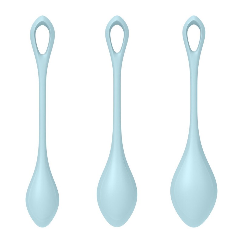 Набір йоні намистин Satisfyer Yoni Power 2 Light Blue (пошкоджене паковання!!!)