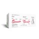 Безремінний страпон Strap-On-Me Rose S, повністю регульований, діаметр 2,7 см