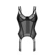 Корсет Obsessive Arrowel Black corset S/M