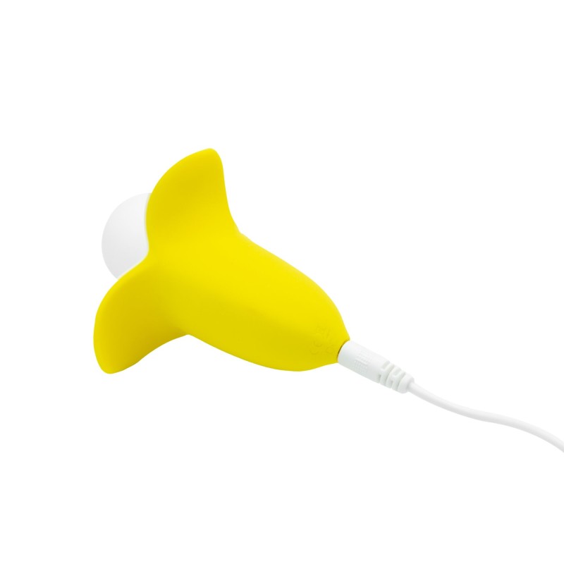 Вібратор-банан Banana Bliss Mini Silicone Vibrator, вагінально-кліторальна стимуляція, 10 режимів