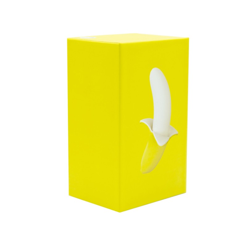Вібратор-банан Banana Bliss Mini Silicone Vibrator, вагінально-кліторальна стимуляція, 10 режимів