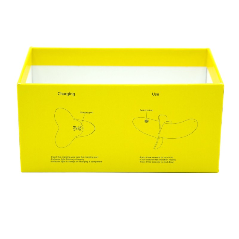 Вібратор-банан Banana Bliss Mini Silicone Vibrator, вагінально-кліторальна стимуляція, 10 режимів