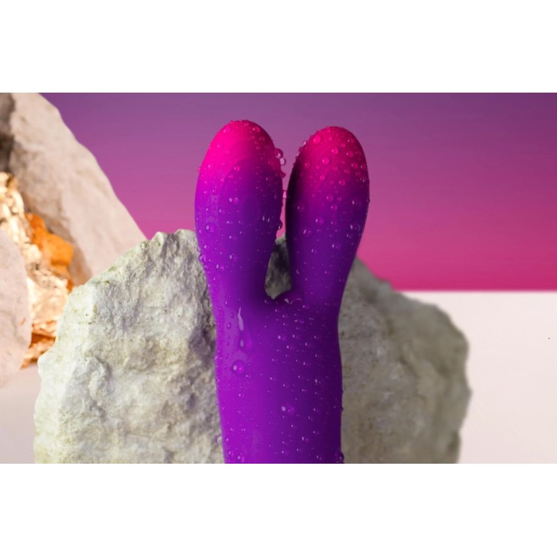 Вібратор Rocks Off Glo Girl - Bunny (м'ята упаковка!!!)