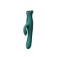 Пульсатор-кролик с вибрацией Zalo Mose 2 Turquoise Green