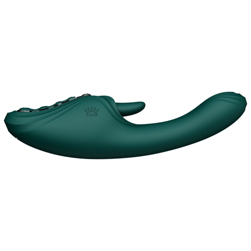 Вібратор-кролик Zalo Ares Turquoise Green