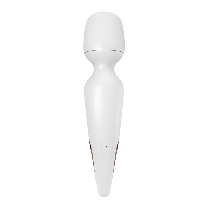Вібромасажер Satisfyer Wand-erland (White/Rosegold) (м'ята упаковка!!!)