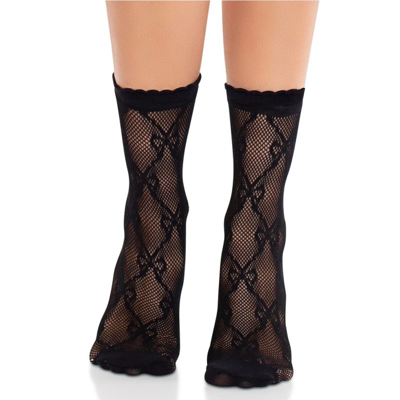 Шкарпетки Leg Avenue Bow Net Anklets
