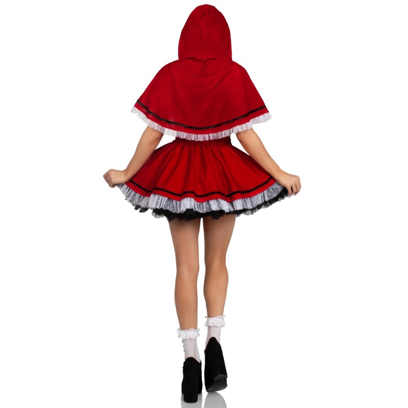 Костюм Красной Шапочки Leg Avenue Flirty Miss Red Top and Skirt L