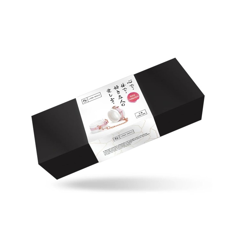 Поножі Liebe Seele White & Pink Fairy Leather Ankle Cuffs