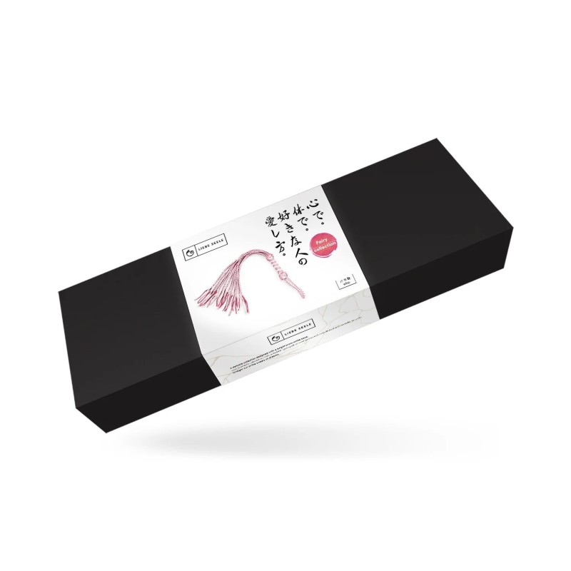 Флогер Liebe Seele White & Pink Leather Whip