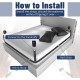 БДСМ-набір LOCKINK YEAHWOW Bed Restraint set