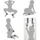 БДСМ-набір LOCKINK YEAHWOW Door Swing & Leg Spreader Bondage set