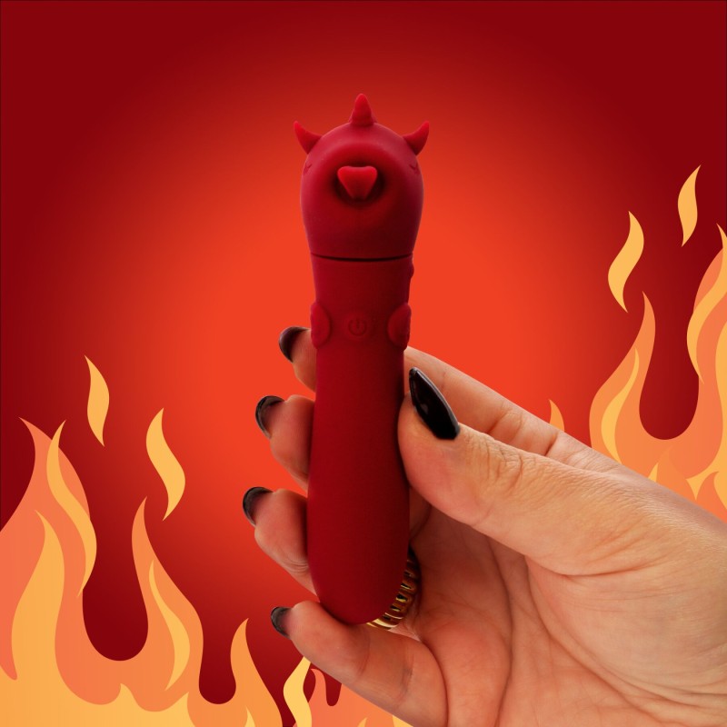 Вібратор-єдиноріжка Unihorn USB Bullet – Blaze Diablo віброкуля, USB-зарядка, 10 режимів