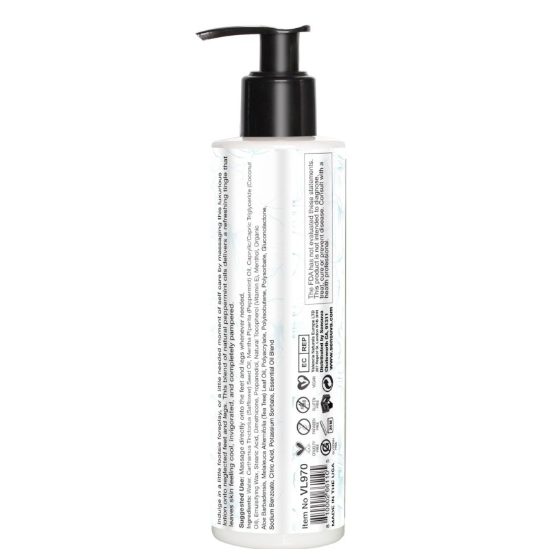 Лосьйон для масажу ніг та ступень Sensuva ELXYR Massage Lotion Peppermint (236 мл)