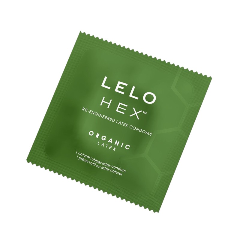 Презервативи LELO HEX Condoms Organic 36 Pack, тонкі та суперміцні