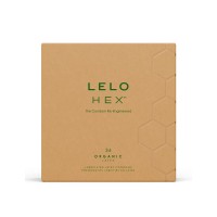 Презервативи LELO HEX Condoms Organic 36 Pack, тонкі та суперміцні