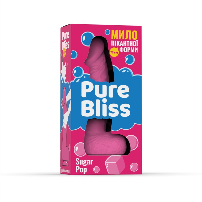 Ароматне мило пікантної форми Pure Bliss Pink Sugar Pop (Жуйка) 18 см