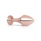 Анальная пробка Rosy Gold - Nouveau Butt Plug